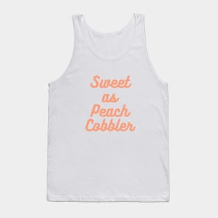 Sweet as a peach Tank Top